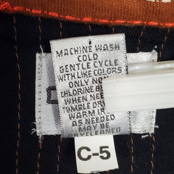 Chicos 3 Size XL Jacket Zip Up Cotton Embroidered Southwestern Art Print Boho - Picture 5 of 10